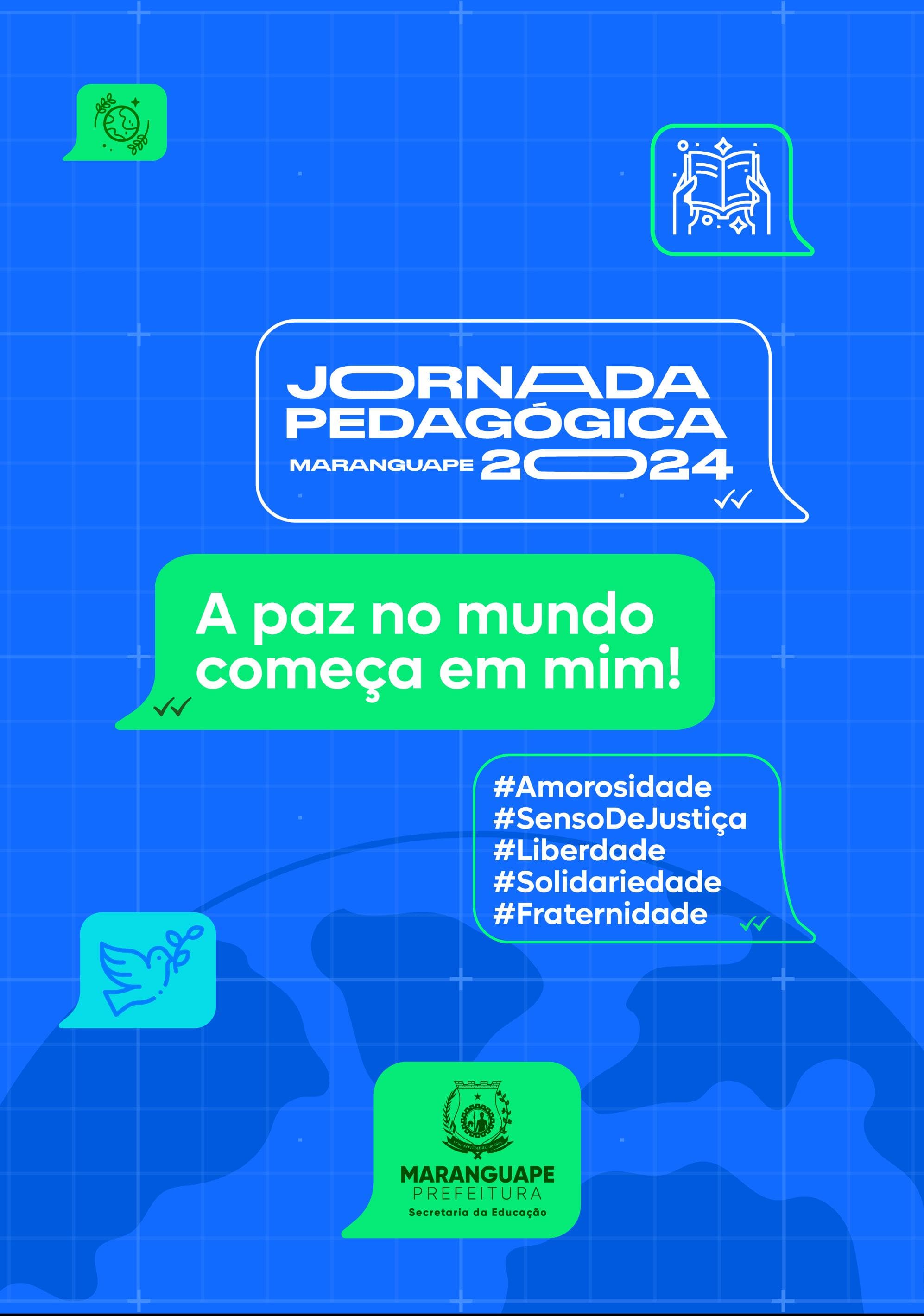 Capa Oficial da Jornada Pedagógica 2024